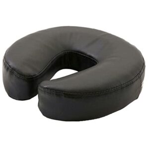 sierracomfort sc-524 face pillow, 12 x 12 x 3.25-inch, black