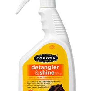 Manna Pro Corona Detangler & Shine Conditioner for Horse, 32 oz