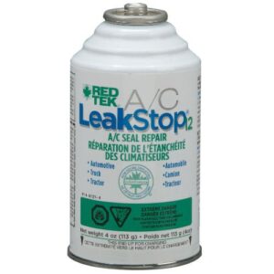 red tek leakstop12 a/c seal treatment (4 oz. can)