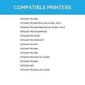 LD Products Compatible Ink Cartridge Replacement for HP 951XL CN046AN HY (Cyan) Compatible with OfficeJet 8600 Pro 251dw, 276dw MFP, 8100, 8600, 8600 Plus, 8600 Premium, 8610, 8615, 8616 & 8620