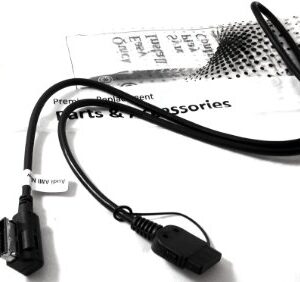 Xtenzi Extra Long Mercedes Benz Media Interface MMI Cable Adapter Cord Connect to 30- Pin - 4 Ft (Black)