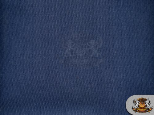 Canvas Duck 10 oz Dyed Solid Fabric NAVY BLUE / 60" W / Sold by the yard