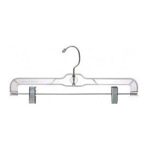 only hangers plastic pant/skirt clips (set of 100) color: clear