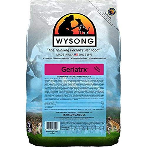 Wysong Geriatrx Senior Feline Formula Dry Cat Food - 5 Pound Bag