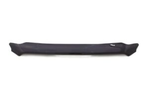 auto ventshade [avs] carflector hood shield | 2013 - 2018 gmc acadia , black , 57.88 inch, medium profile - smoke, 1 pc. | 20045
