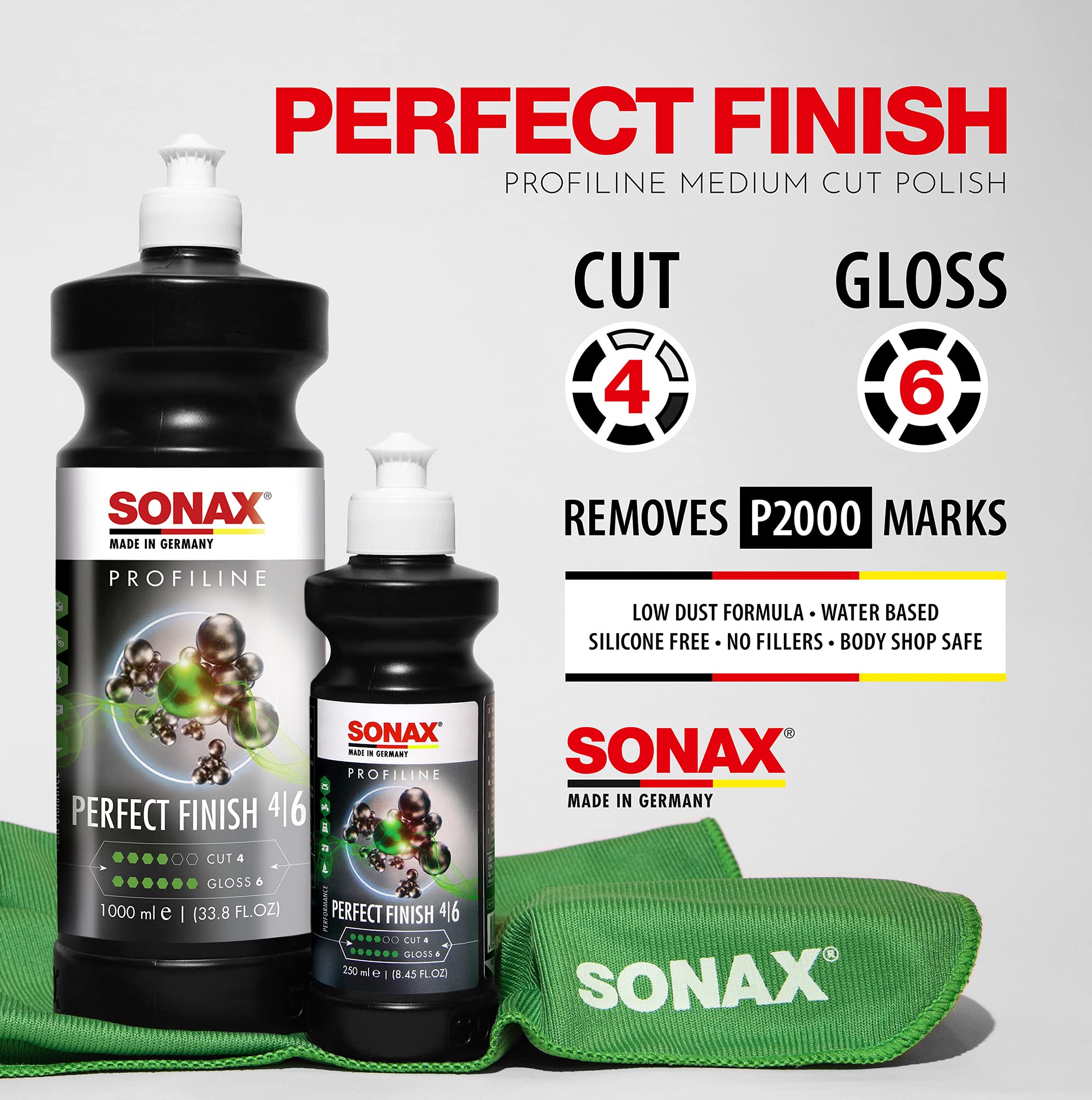 Sonax 2241410 (224141) Profiline Perfect Finish - 8.45 fl. oz.