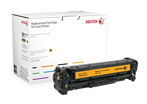 Xerox Remanufactured Yellow Toner Cartridge, Alternative for HP CE412A 305A, 2600 Yield (006R03017)