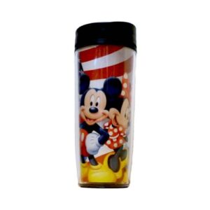 Disney USA Mickey Gang Minnie Goofy Donald Pluto Travel Mug