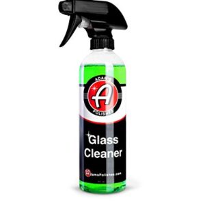 Adam’s Glass Cleaner - Car Window Cleaner | Car Wash All-Natural Streak Free Formula For Car Cleaning | Safe On Tinted & Non-Tinted Glass | Won’t Strip Car Wax or Paint Protection