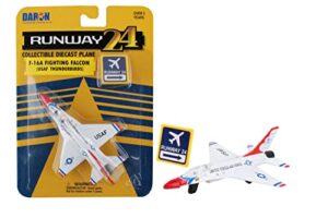 daron worldwide trading runway24 f-16 thunderbird no runway vehicle