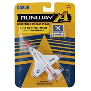 Daron Worldwide Trading Runway24 F-16 Thunderbird No Runway Vehicle