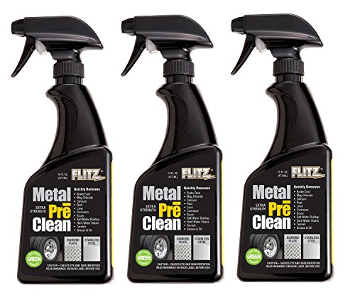 Flitz AL 01706-3A Metal PreClean 16oz, 3-Pack