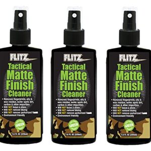 Flitz TM 81585-3A-3PK Tactical Matte Finish Cleaner, 7.6 oz., 3-Pack