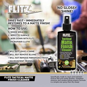 Flitz TM 81585-3A-3PK Tactical Matte Finish Cleaner, 7.6 oz., 3-Pack