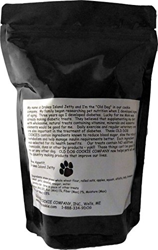 All Natural Diabetic Dog Treats, 10 oz- Vet Approved