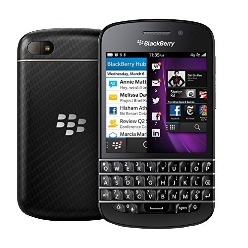 BlackBerry Q10, 4G LTE 16 GB GSM, No contract, T-Mobile Smartphone (Black)