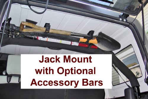 Dominion OffRoad 4-Door Jeep JK Wrangler 48" Hi-Lift Jack Mount kit (Please Carefully Read and Understand All Fitment Details in Description Below)