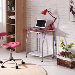 Hodedah Laptop Desk, Pink