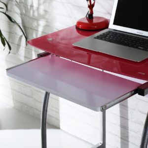 Hodedah Laptop Desk, Pink