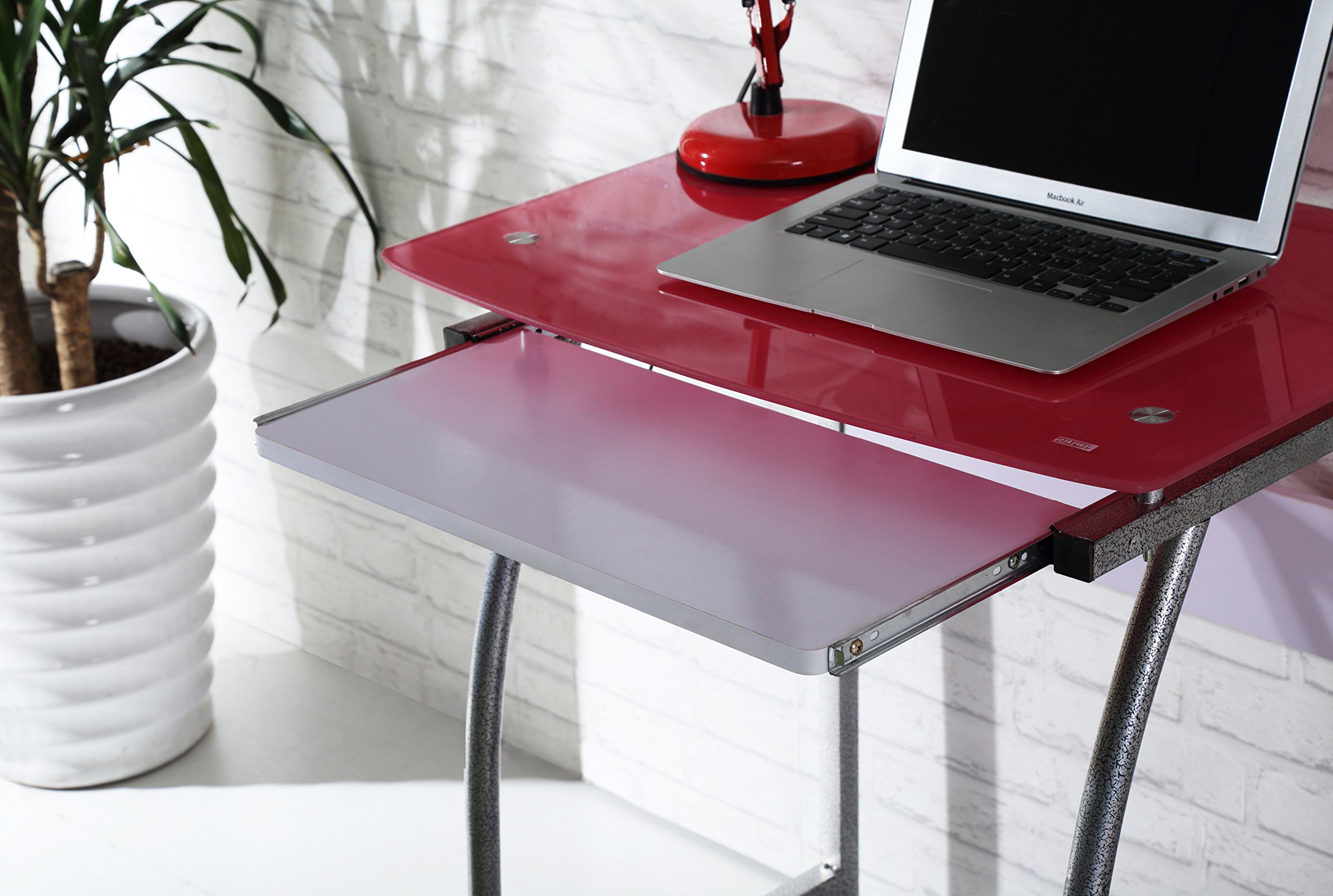 Hodedah Laptop Desk, Pink