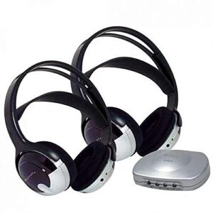 unisar tv listener j3 infrared stereo system with additional headset