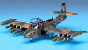 academy hobby model kits scale model : airplane & jet kits (1/72 a-37b dragon fly)