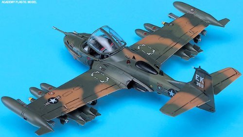 Academy Hobby Model Kits Scale Model : Airplane & Jet Kits (1/72 A-37B Dragon Fly)