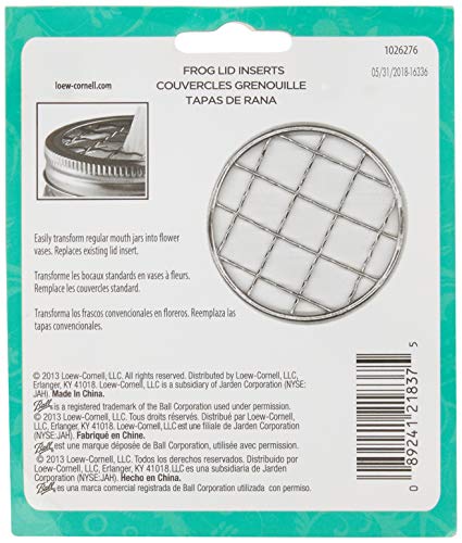 Loew Cornell, TransforMASON 4/ Pack Frog Lid Inserts