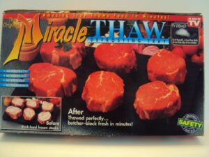 the original miracle thaw defrosting tray