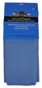eurow detailer's preference microfiber waffle giant drying towel 36 x 36 in (9 sqft)