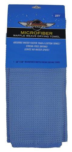 Eurow Detailer's Preference Microfiber Waffle Giant Drying Towel 36 X 36 in (9 SqFt)