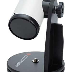 Celestron – 76mm Cometron FirstScope – Compact and Portable Tabletop Dobsonian Telescope – Ideal Telescope for Beginners – Includes 5x24 Finderscope – BONUS Astronomy Software Package