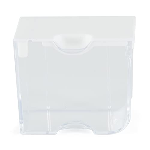 Elizabeth Ward Bead Storage Solutions Clear Plastic Storage Containers (5pc) – Medium – Organize Beads, Jewelry Making and Craft Supplies, Earrings and More – Securely Snaps Shut, 1-3/4” x 2” x 1-1/8”