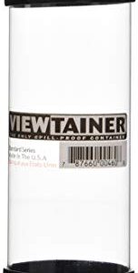 Viewtainer CC26-4 Storage Container, 2 by 6-Inch, Black