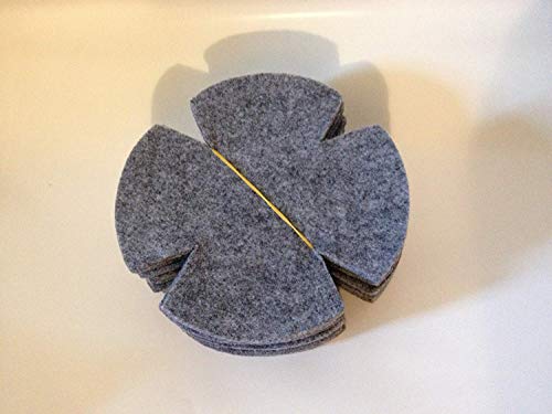 Lot of 12pc Canary Finch Nesting Felt Pads,4.5inch by nesting pads