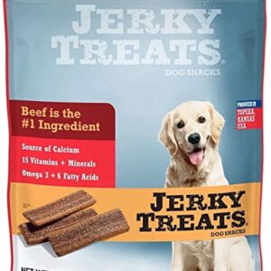 Jerky Treats Tender Beef Strips Dog Snacks, 60 oz/Large