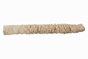 creative co-op 6' long chandelier cord cover, natural cotton