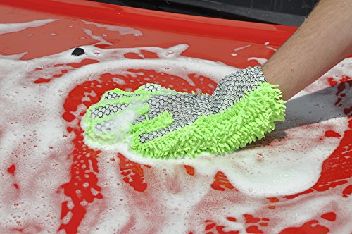 Detailer's Preference Double Sided Microfiber Interior & Exterior Auto Detailing Cleaning Glove