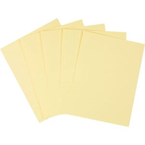 staples 490948 pastel colored copy paper 8 1/2-inch x 11-inch canary 500/ream (14787)