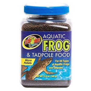 zoo med aquatic frog & newt diet 9oz