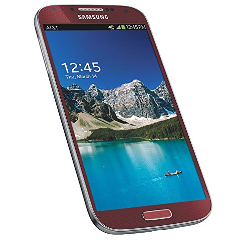 Samsung Galaxy S4 SGH-i337 4G Cell Phone, 16GB, Red, AT&T