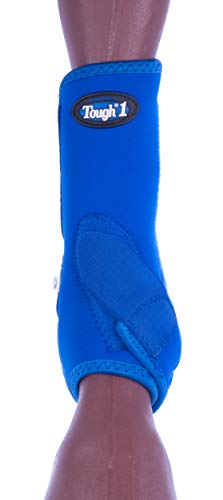 Tough 1 Economy Vented Front Sport Boots, Royal Blue, Medium