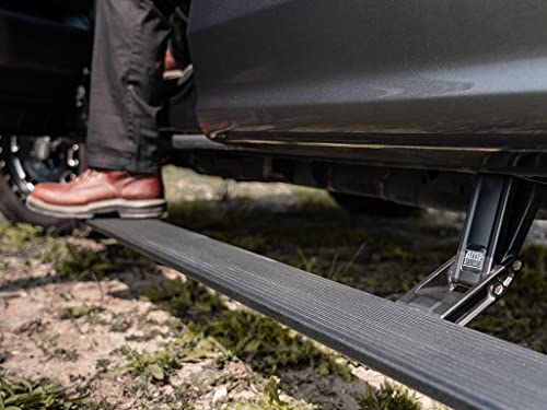 AMP Research PowerStep | 75154-01A-B | Fits 2015 - 2019 Chevrolet Silverado 2500 HD/3500 HD & GMC Sierra 2500 HD/3500 HD Extended Cab Double Cab/Crew Cab; & more (See Description)