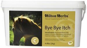 hilton herbs bye bye itch seasonal skin allergy supplement for horses, 2kg tub