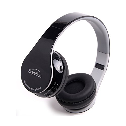 Beyution Smart Stereo Wireless Bluetooth Headphone---for Apple iphone series and all IPAD IPOD series; SAMSUNG GALAXY S4/S3; Nook; Visual Land; Acer; Coby; Ematic; Asus; Hisense; Supersonic; Adesso; Filemate; LG and all portable deive which with bluetooth