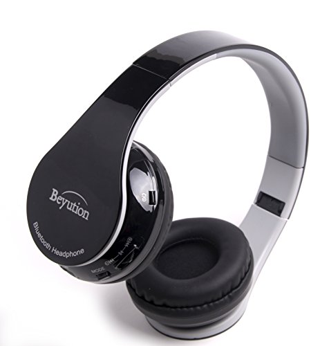 Beyution Smart Stereo Wireless Bluetooth Headphone---for Apple iphone series and all IPAD IPOD series; SAMSUNG GALAXY S4/S3; Nook; Visual Land; Acer; Coby; Ematic; Asus; Hisense; Supersonic; Adesso; Filemate; LG and all portable deive which with bluetooth