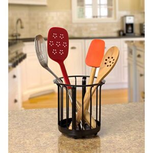 Spectrum Diversified Ashley Utensil Holder, 1 EA, Bronze