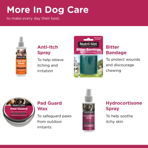 Nutri-Vet Liquid Bandage Spray for Dogs | Discourages Licking and Chewing | Protects & Soothes Minor Injuries | 2 Ounces
