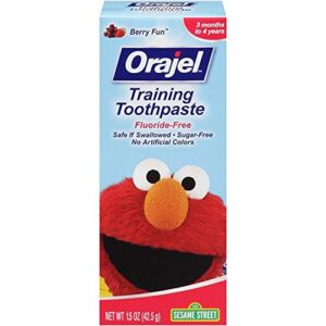 orajel toddler training toothpaste berry fun 1.50 oz