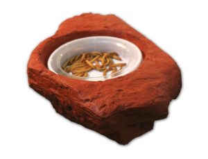 magnaturals small worm feeder ledge mojave red - magnetic decor